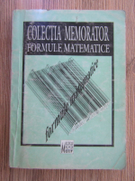 Florica Vornicescu - Colectia memorator. Formule matematice