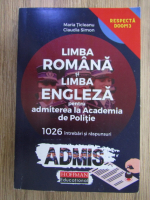 Maria Ticleanu - Limba romana si limba engleza pentru admiterea la Academia de Politie