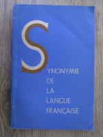 Synonymie de la langue francaise