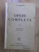 Al. Odobescu - Opere complete (volumul 1, editia III a, 1905)