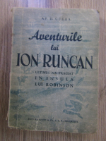 Anticariat: Ap. D. Culea - Aventurile lui Ion Runcan (1931)