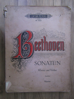 Anticariat: Beethoven, sonaten. Klavier und violine