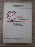 Anticariat: Etudes contrastives