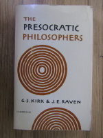 G. S. Kirk, J. E. Raven - The presocratic philosophers 