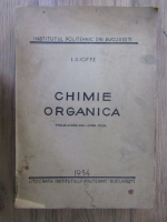 I. S. Ioffe - Chimie organica