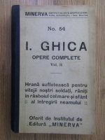 Ion Ghica - Opere complete (volumul 2)