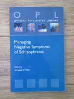 Istvan Bitter - Managing negative symptoms of Schizophrenia