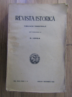 N. Iorga - Revista istorica vol XVIII, fasc. 1-4, ianuar-decembre 1932