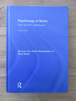 Siu Lan Tan - Psychology of music