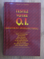 Thierry Carabin - Testez votre Q.I. (quotient intellectuel)