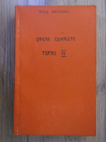 Anticariat: Vasile Alecsandri - Opere complete, volumul 5. Teatru IV