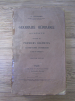 J. Touzard - Grammaire hebraique abregee