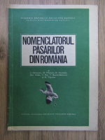 Nomenclatorul pasarilor din Romania