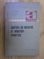 Anticariat: Petre Dimo, Ivan Sipos - Aparate de masurat si masurari numerice
