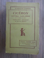 Ciceron - Lettres familieres (1935)