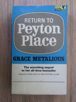 Grace Metalious - Return to peyton place