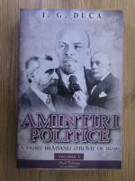 Anticariat: Ion Gh. Duca - Amintiri politice (volumul 3)