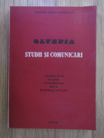 Oltenia, studii si comunicari, volumul VII-VIII, 1988-1989