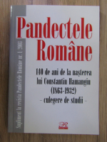 Supliment la Revista Pandectele Romane, nr.1, 2003