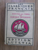 Anticariat: Voltaire - Contes en vers et poesies diverses (1936)