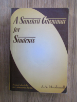 A. A. Macdonell - A sanskrit grammar for students