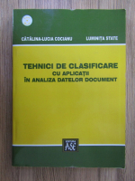 Catalina Lucia Cocianu - Tehnici de clasificare cu aplicatii in analiza datelor document