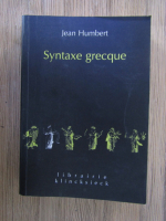 Jean Humbert - Syntaxe grecque