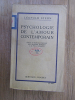 Anticariat: Leopold Stern - Psychologie de l'amour contemporain (1928)