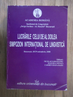 Nicolae Saramandu - Lucrarile celui de al doilea simpozion international de lingvistica