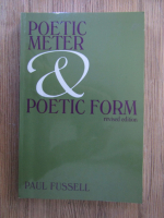 Anticariat: Paul Fussell - Poetic meter and poetic form