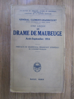 Une lecon, Le drame de Maubeuge (1935)