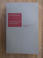 Wilhelm Braune - Althochdeutsche Grammatik I