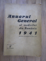 Anticariat: Anuarul general al medicilor din Romania 1941