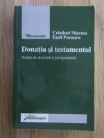 Anticariat: Cristinel Murzea - Donatia si testamentul