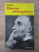 Anticariat: Denis Diderot - Ouvres philosophiques