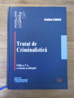 Anticariat: Emilian Stancu - Tratat de criminalistica (editia a V a)