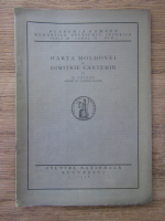 Anticariat: G. Valsan - Harta Moldovei de Dimitrie Cantemir (1926)