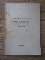 Anticariat: G. Valsan - Opere postume (1936)