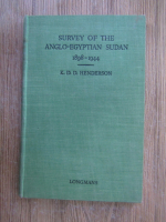 K.D.D. Henderson - Survey of the Anglo-Egyptian Sudan 1898-1944 (1946)