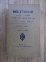 Anticariat: Manuel D'Introduction historique et critique a toutes les saintes ecritures (volumul 2). Noveau Testament