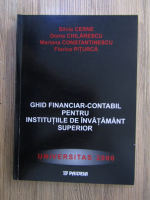 Anticariat: Silvia Cerne - Ghid financiar-contabil pentru institutiile de invatamant superior