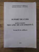 Suport de curs pentru ocupatia Mecanic locomotiva, nivelul III de calificare