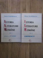 Doru Scarlatescu - Istoria literaturii romane (2 volume)