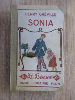 Anticariat: Henry Greville - Sonia (1925)