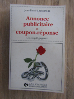 Jean Pierre Lehnisch - Annonce publicitaire et coupon-reponse