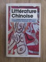 Anticariat: Litterature Chinoise. Femme ecrivain tie ning. Litterature francaise en chine. Trimestre 4, 1988