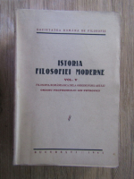 N. Bagdasar - Istoria filosofiei moderne (volumul 5, 1941)