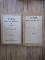 Anticariat: Nicolae Iorga - Istoria literaturii romanesti (2 volume)