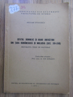 Nicolae Stoicescu - Sfatul domnesc si marii dregatori din Tara Romaneasca si Moldova (sec. XIV-XVII)