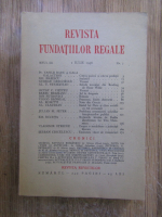 Anticariat: Revista fundatiilor regale, anul III, nr. 7, 1 iulie 1936